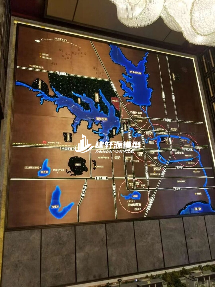 和顺区域壁挂模型制作