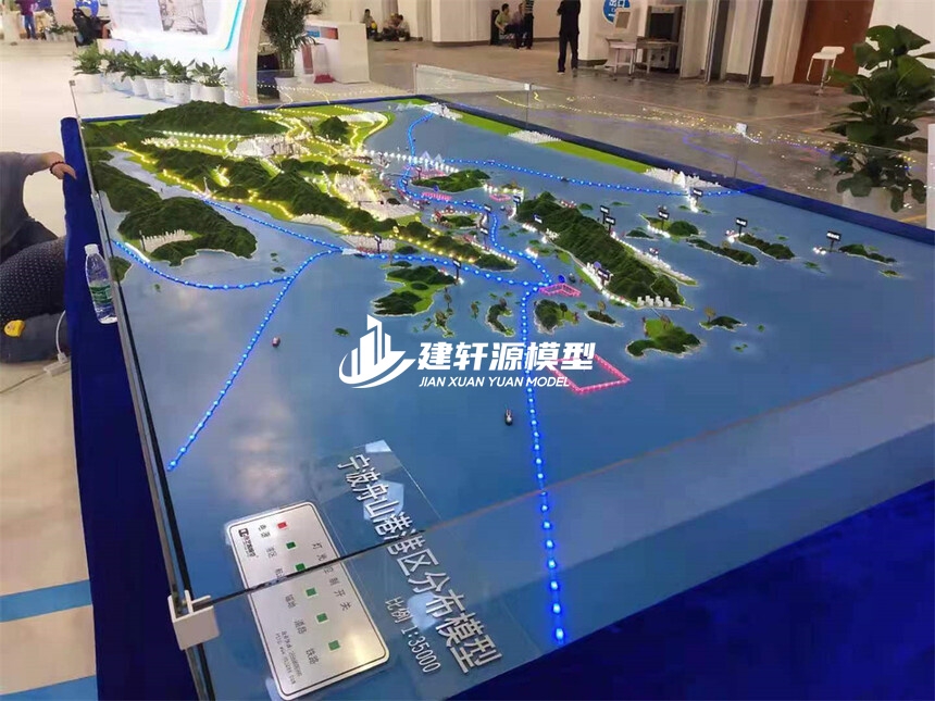 和顺地形地貌模型