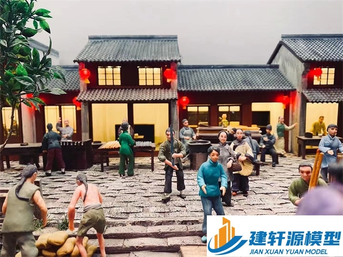 和顺香市微缩模型