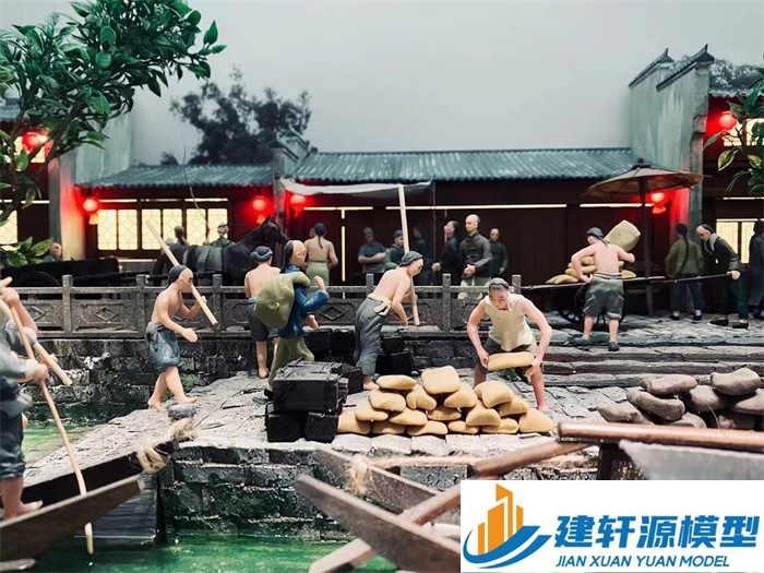和顺博物馆江南水乡模型
