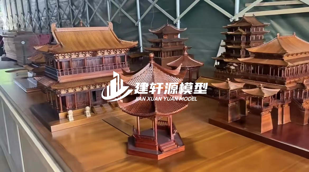和顺古建模型制作